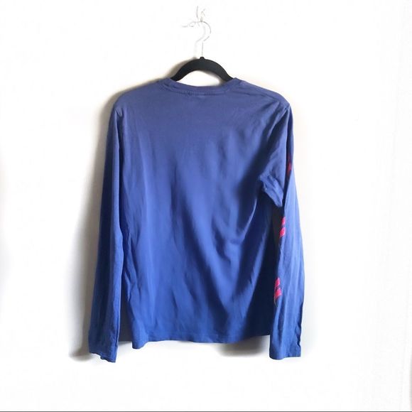 Reebok Long Sleeve T-Shirt With Vector Logo Sleeve - Picture 7 of 9